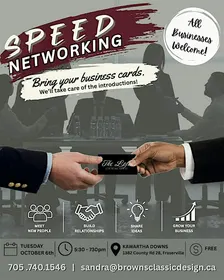 Speed Networking Hosted by Brown's Classic Design + Relocation