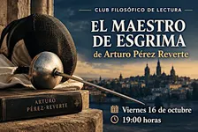 Encuentro literario: EL MAESTRO DE ESGRIMA, de Arturo Pérez Reverte