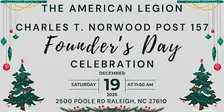 Charles T. Norwood Post 157 Founder's Day Celebration