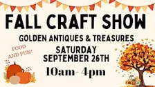 Fall Craft Show at Golden Antiques!