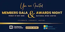Pharmacy Guild Members' Gala & Awards Night