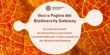 Voci e Pagine del Biodiversity Gateway