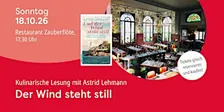 Kulinarische Lesung "Der Wind steht still"