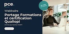 Webinaire Portage Formations et certification Qualiopi