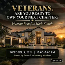 Own Your Next Chapter: Veteran Homebuying Workshop