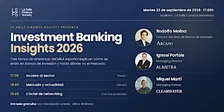 Investment Banking Insights 2026