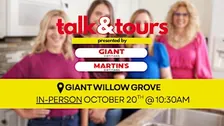 IN-PERSON: Talk & Tour at GIANT Willow Grove 10/20 at 10:30 AM