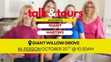 IN-PERSON: Talk & Tour at GIANT Willow Grove 10/20 at 10:30 AM