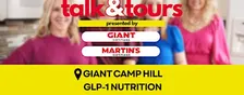 IN-PERSON: Talk & Tour at GIANT Camp Hill 10/13 at 10:30 AM