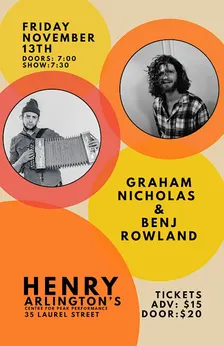 Graham Nicholas & Benj Rowland live at Henry Arlington’s