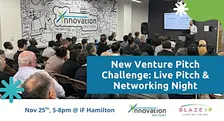 New Venture Pitch Challenge: Live Pitch and Business Networking Night