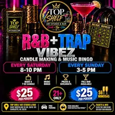 21+  Weekend Vibez  | Candle Making + Music Bingo
