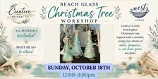 Beach Glass Christmas Tree Workshop with Amanda of Creative Retreat
