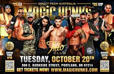 MAGIC HUNKS AUSTRALIA TAKEOVER PORTLAND,OR!