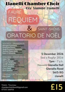 Fauré Requiem & Saint-Saëns Oratorio de Noël
