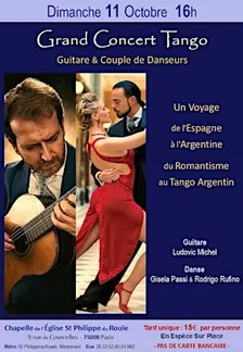 Grand Concert Tango  :  Guitare & Couple de Danseurs