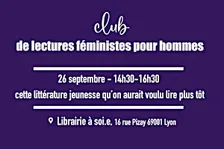 Club de lectures féministe pour hommes