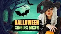 HALLOWEEN SINGLES MIXER Age 24-49 Costumes Optional ♥ Greensboro / Clemmons