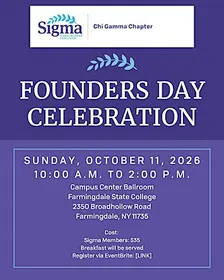Founders Day 2026 hosted by Chi Gamma Chapter 505