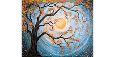 Autumn Moonlight Delight - Paint and Sip in Fishkill | Classpop!™