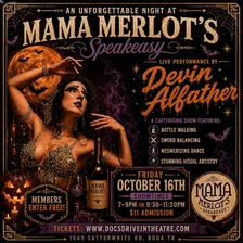 Bellydancying, Bottle walking & more with Devin Alfather at the Speakeasy
