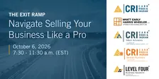 The Exit Ramp: Navigate Selling Your Business Like a Pro