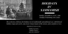Holidays In Sammamish