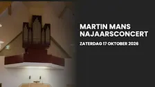 Martin Mans - Najaarsconcert Zaterdag 17 oktober 2026