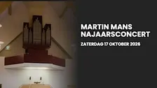Martin Mans - Najaarsconcert Zaterdag 17 oktober 2026