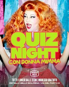QUIZ NIGHT • DONNA MIMMA • Ostello Bello Bologna