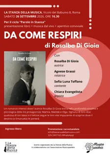 Presentazione libro "Da come respiri" di Rosalba Di Gioia