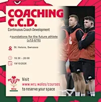The foundations of the future athlete U12 - U16 (Ospreys @ St Helens - CPD)