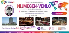 HDays Monthly Meeting in Nijmegen at Van der Valk Hotel Nijmegen-Lent