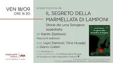 Presentazione de "Il segreto della marmellata di lamponi"