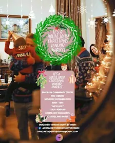 It's A Holly, Jolly Christmas Vendor Market!