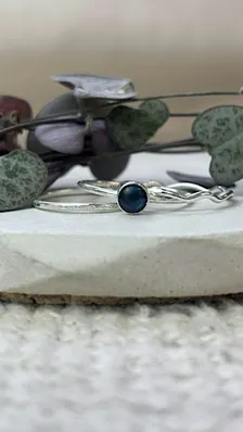 Silver Gemstone Stacking Ring Workshop - Ring Making Class