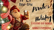 A Pirate’s Holiday-olde world holiday market