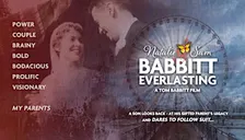 Rescheduled Screening of Natalie and Sam: Babbitt Everlasting Nov 14th