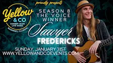 Yellow and Co. presents Season 8 Winner of The Voice, Sawyer Fredericks