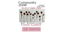 The Art of Paper and Flowers - Art Exhibition - Opening