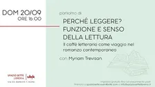 Parliamo di "Perché leggere? Funzione e senso della letteratura"