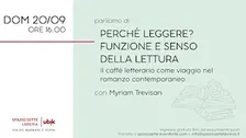 Parliamo di "Perché leggere? Funzione e senso della letteratura"