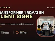 Atelier Transformer 1 rdv/2 en client signé