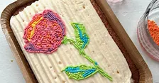 Sweet & Sip: Cake Sprinkle-Embroidery