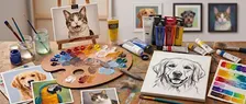 PAINT YOUR PET! Beginner Friendly painting workshop