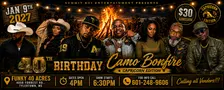 ARTHUR YOUNG’S CAMO BONFIRE FUNKY 40TH CAPRICORN EDITION