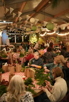 Christmas Wreath Making at Glass Onion