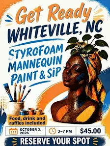 Styrofoam Mannequin Paint & Sip