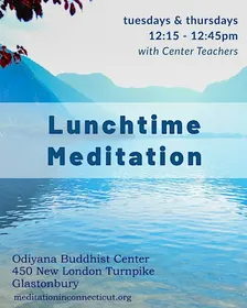 Lunchtime Meditation in Glastonbury