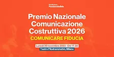 Premio Nazionale Comunicazione Costruttiva 2026 - Comunicare fiducia